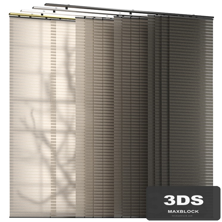 Semi Sheer Vertical Blinds 04