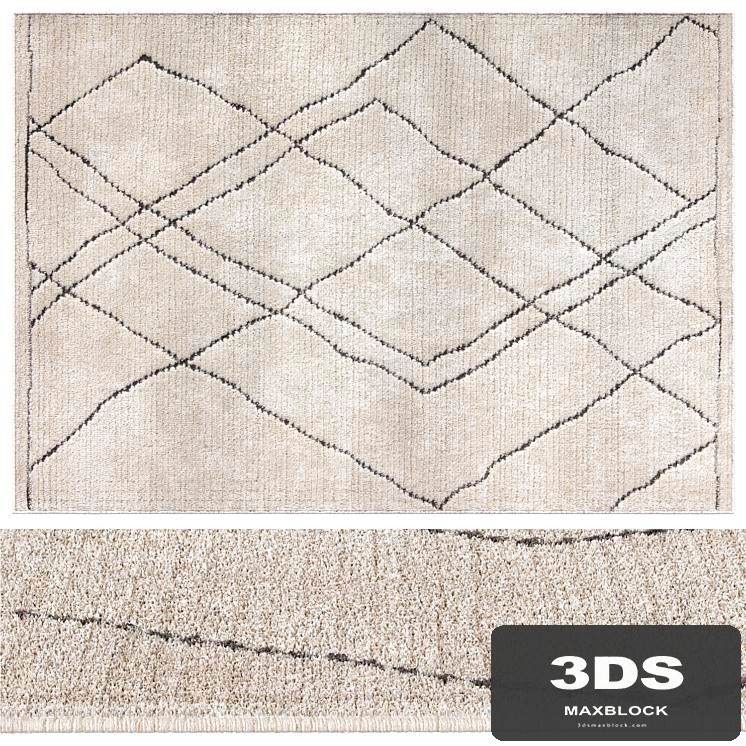 Ines Rug in Ivory