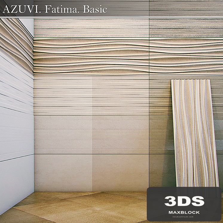 Tile AZUVI. Fatima Series, Basic.