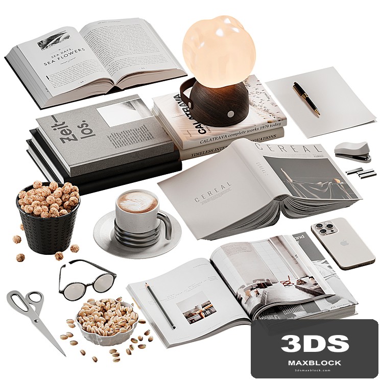 White decor for the workplace