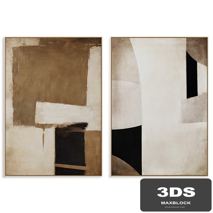 Abstract Painting Frame set 0516