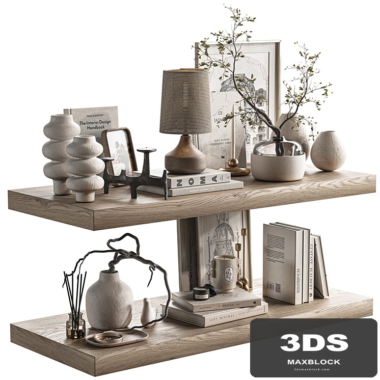 Decorative Set-090 Shelf Accessories