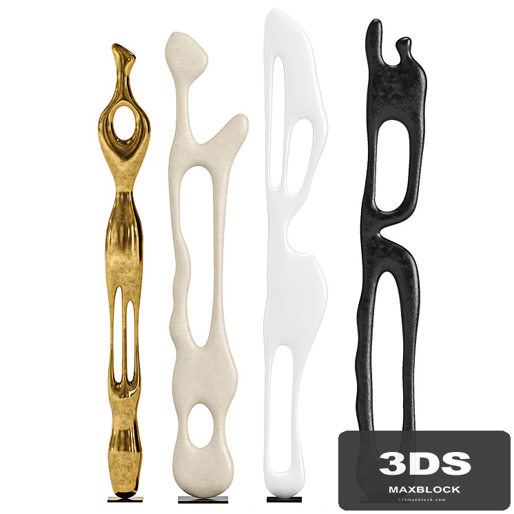 Decorative Abstract Sculpture