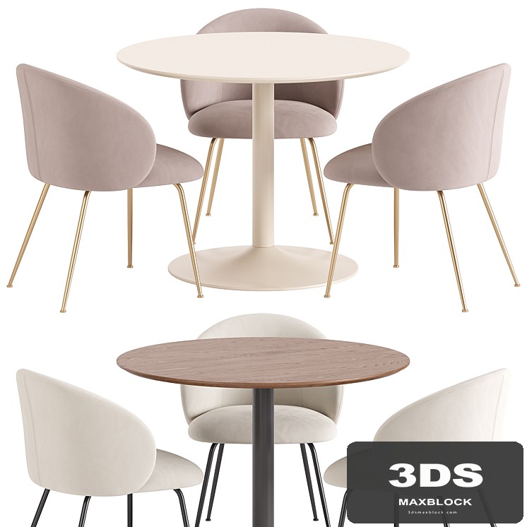 Louisa Chair and Menorca Table