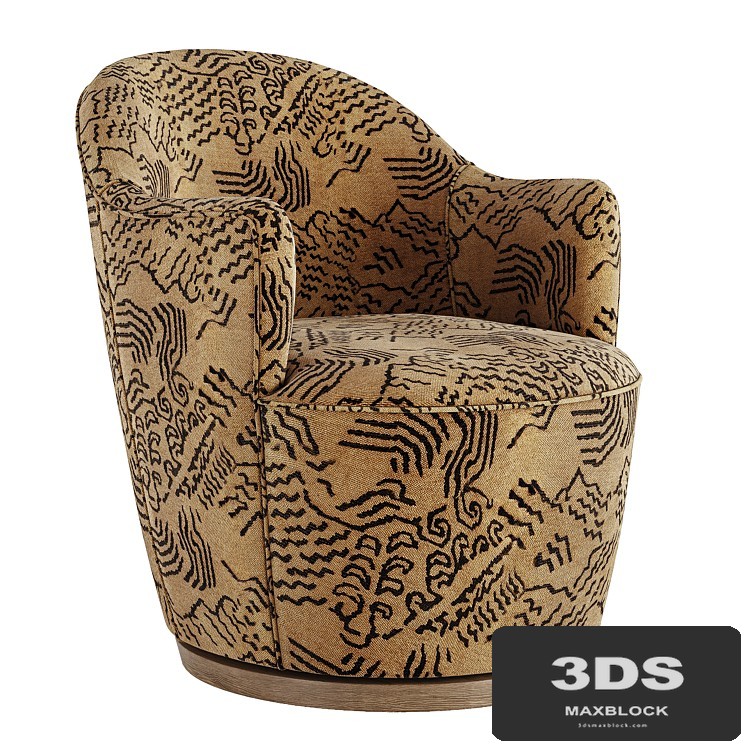 Aurora Swivel Chair-Fourhands