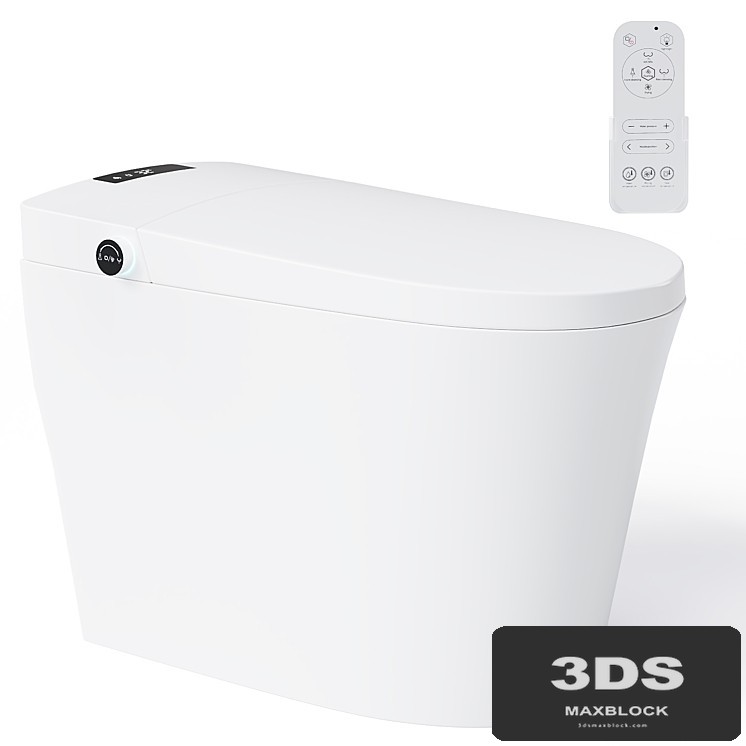 Smart Bidet Toilet with Foot Sensor Flushing