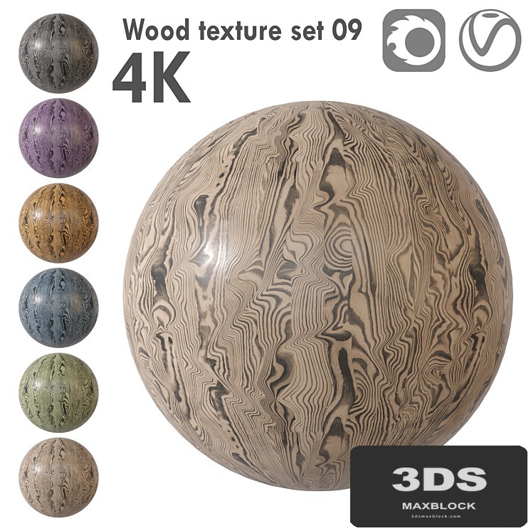 Wood Texture Set 09