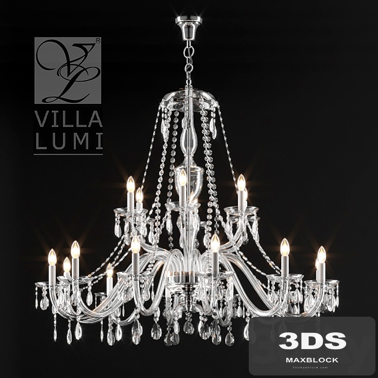 villa lumi rebecca chandelier