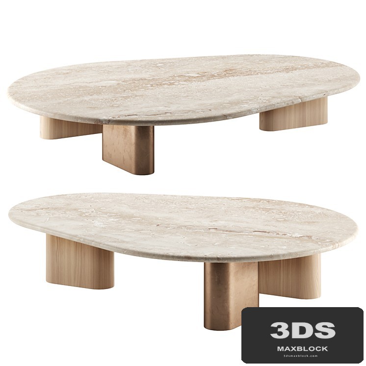 ONNO Oval Coffee Table by Giulio Marelli