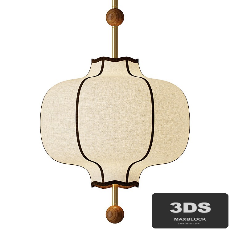 Lantern Fabric Pendant Light