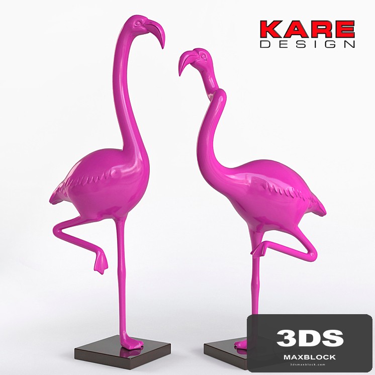 KARE Deco Figurine Flamingo