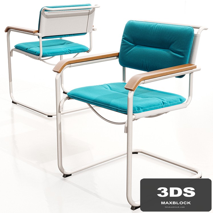 Thonet S 34 N with cushion