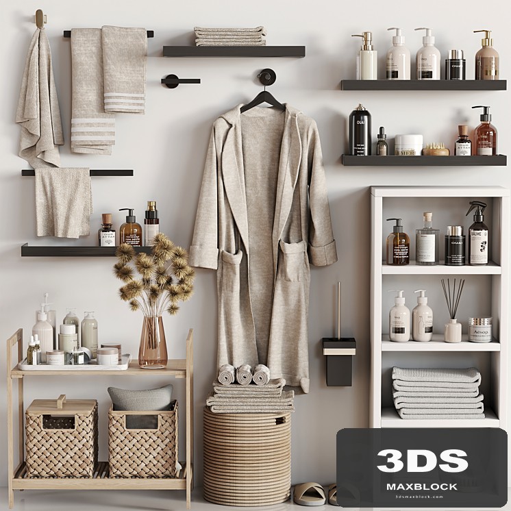 Bathroom accessories set 013