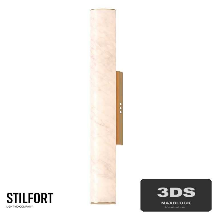 Wall lamp Stilfort 4038/05/01W from the Solid Stone Collection