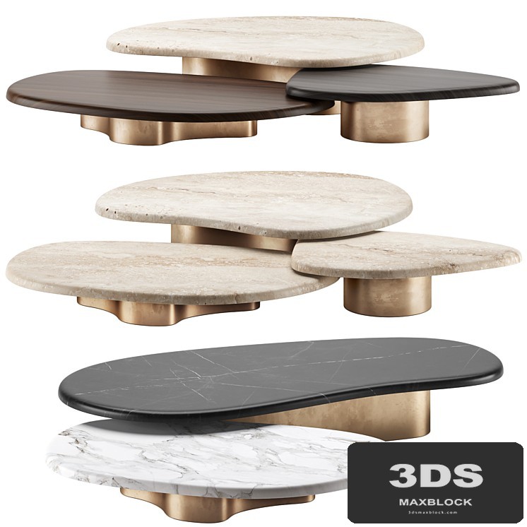 BEZIER Coffee table by Minotti