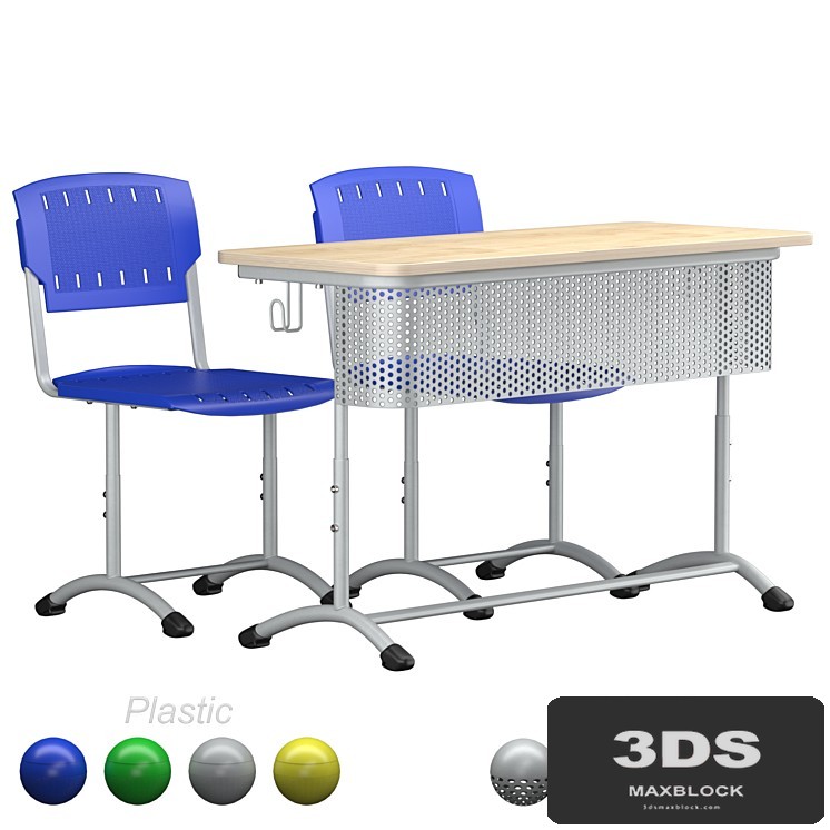 Sigma chairs + school desk