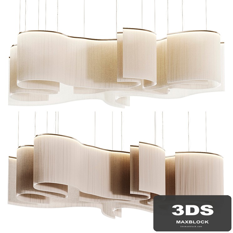 Excitemen Fabric Chandelier