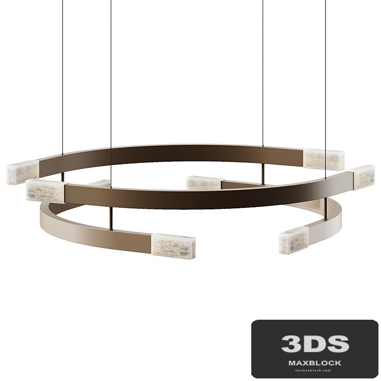 CTO Lighting Trace Circular Chandelier