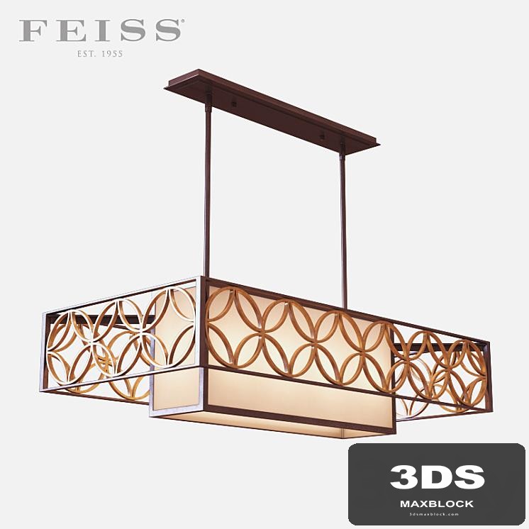 Feiss - Remy 4 Light Island Chandelier