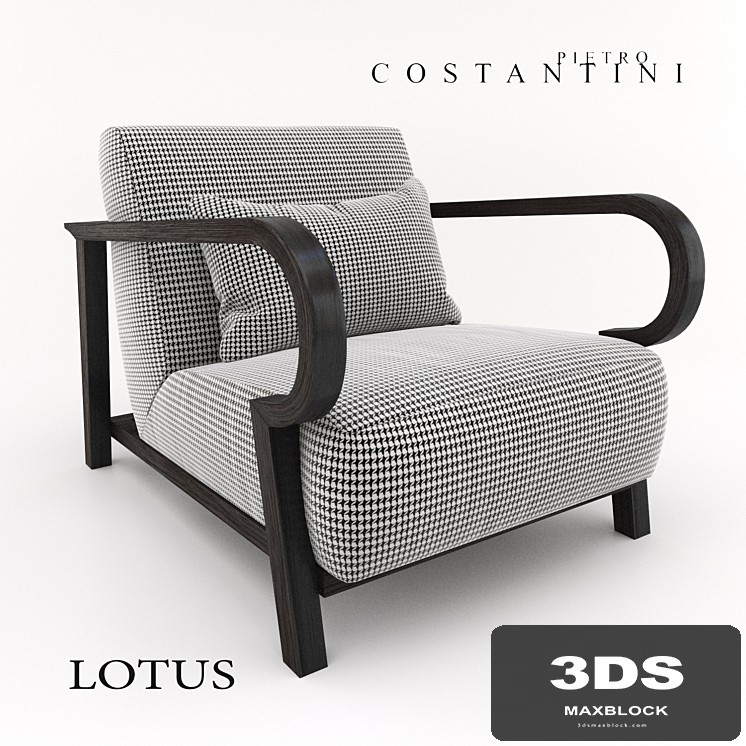 Armchair Costantini Pietro Lotus
