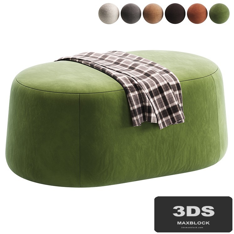 Pouf Curly 3 by divan.ru