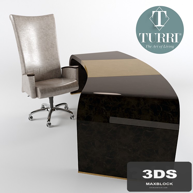 Table and chair Turri