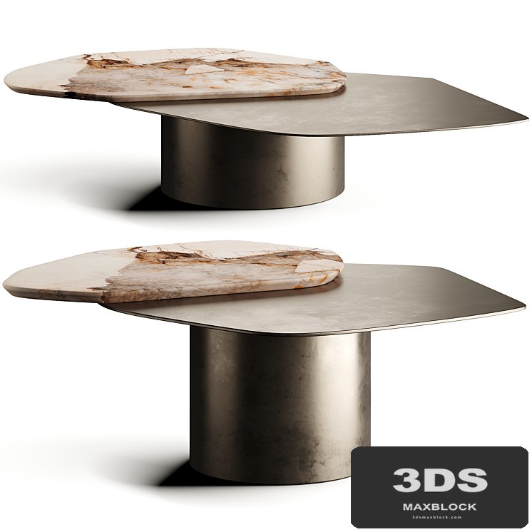 Incanto Premium Metal Table by Rugiano