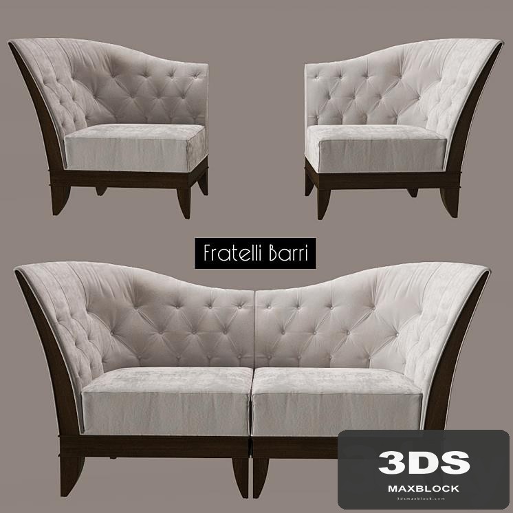 Armchair Fratelli Barri