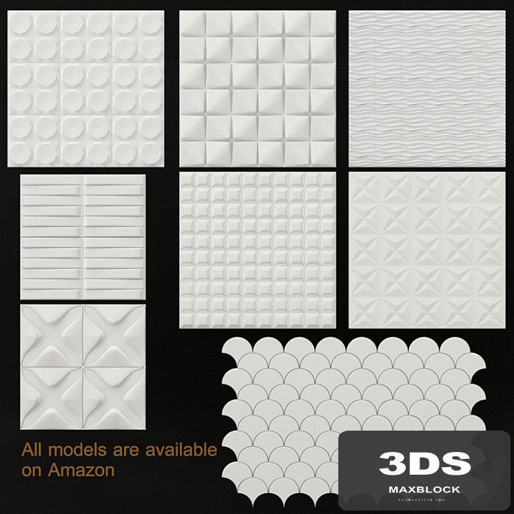 3D Wall Panel Collection Part-2