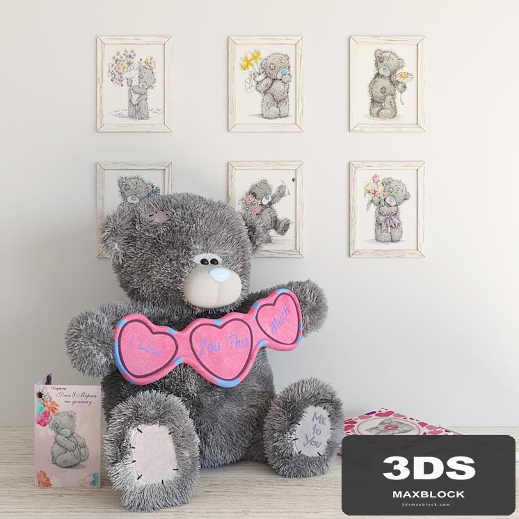 Teddy Bear "Love you This much"