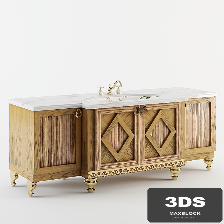 Classic Washstand + mixer Kohler