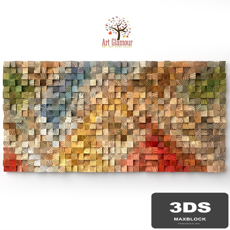 Wood wall art